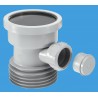 McAlpine Drain Connector with Boss Grey DC1GRBO