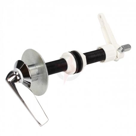 Macdee Hideaway 340mm chrome Lever kit - suitable for wall thickness of up to 340mm DCA67CP