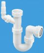 McAlpine Adjustable Sink Trap with 135 Degree Swivel Nozzle MCALPINE-WM15